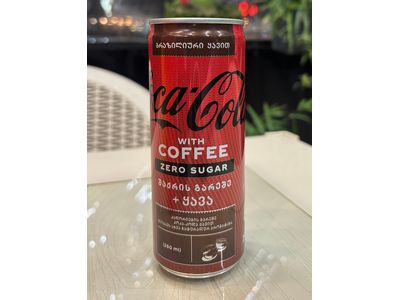Coca-cola with caffeine